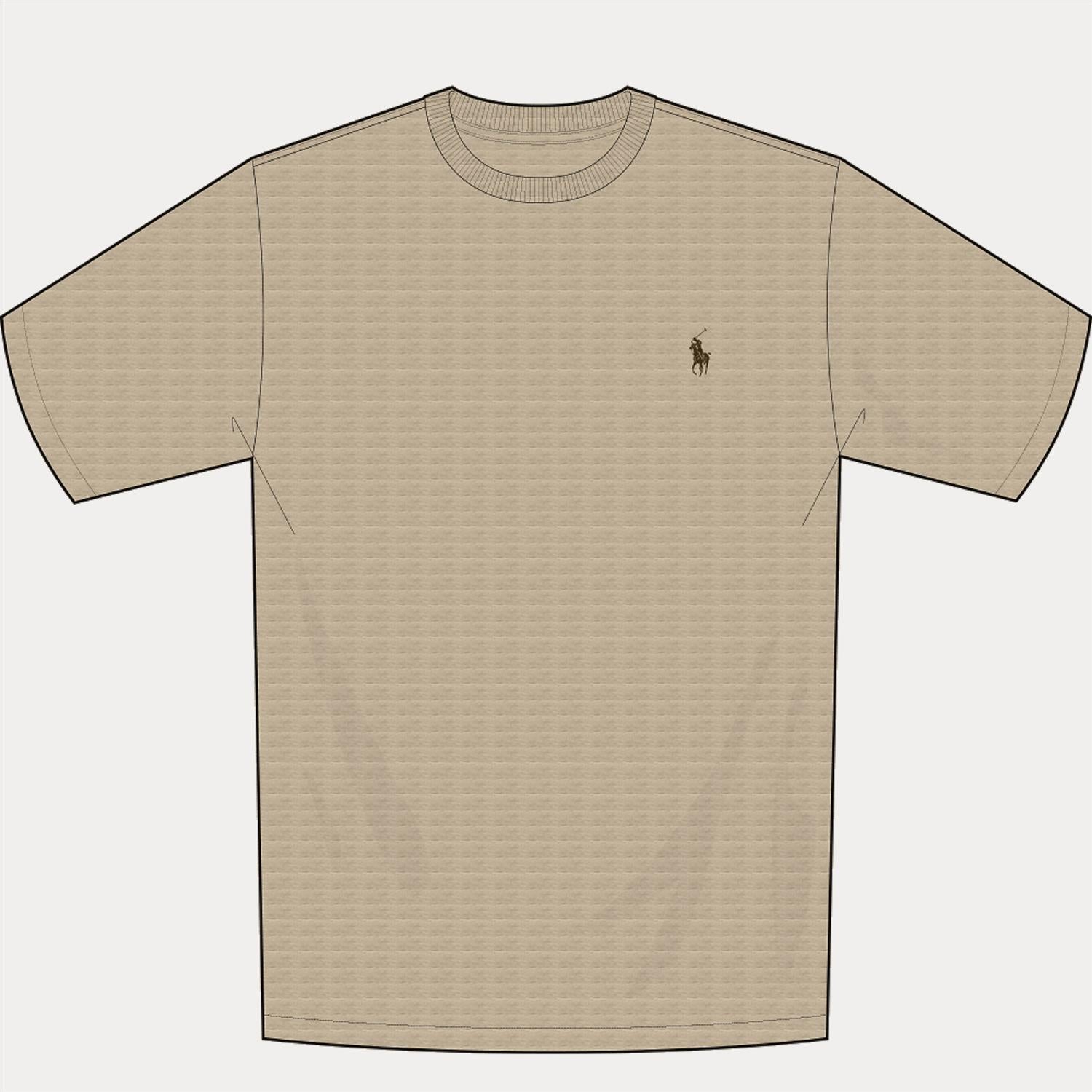 Custom Slim Crew Neck Short-Sleeve T-Shirt i grå bilde 11, t-skjorte fra Polo Ralph Lauren hos Image Mandal