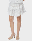 Kenia Flower Dobby Skirt