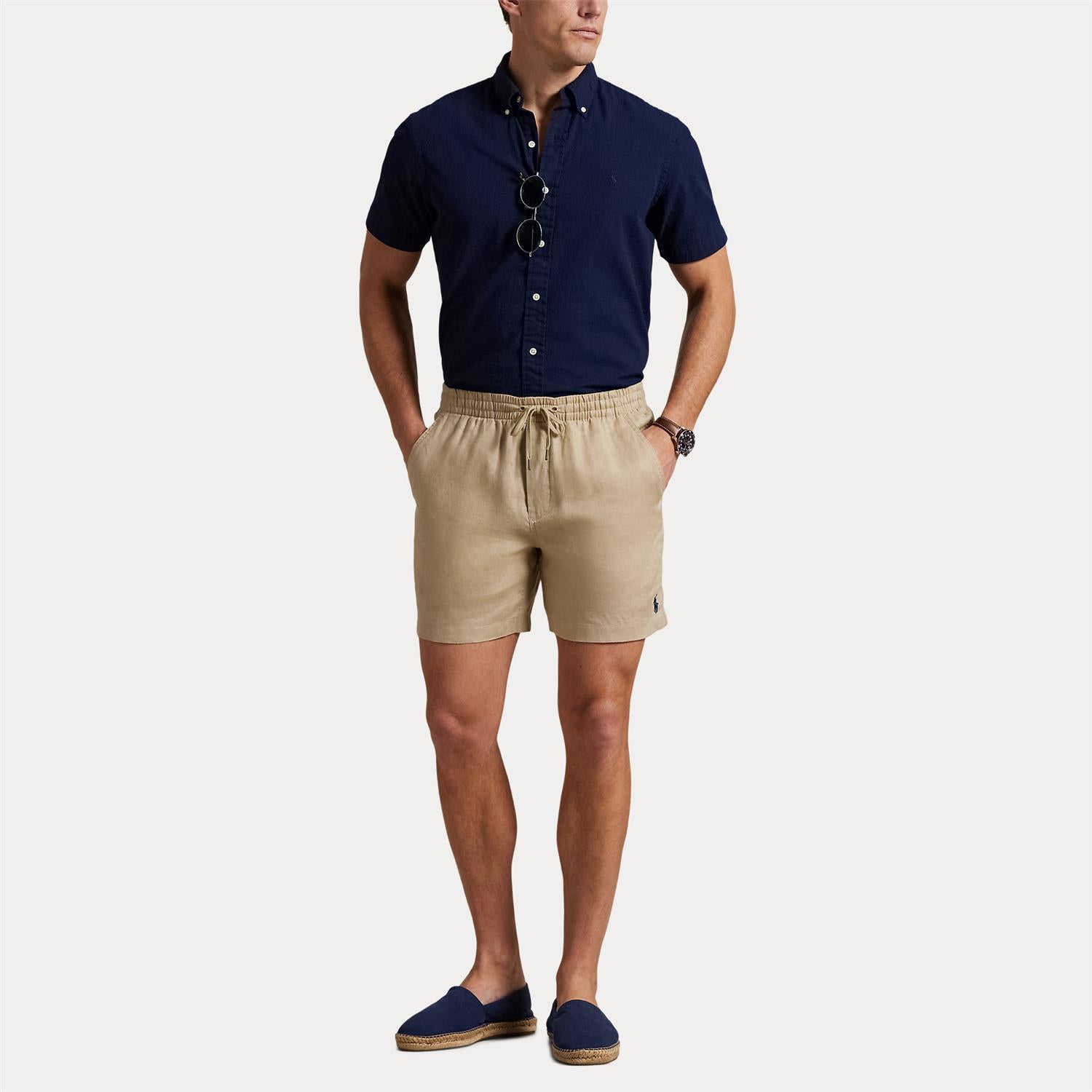 Custom Fit Short-Sleeve Sport Shirt styling-inspirasjon, skjorte fra Polo Ralph Lauren hos Image Mandal