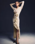 Dionrv dress i ivory, kjole fra Ravn Ravn – Image Mandal