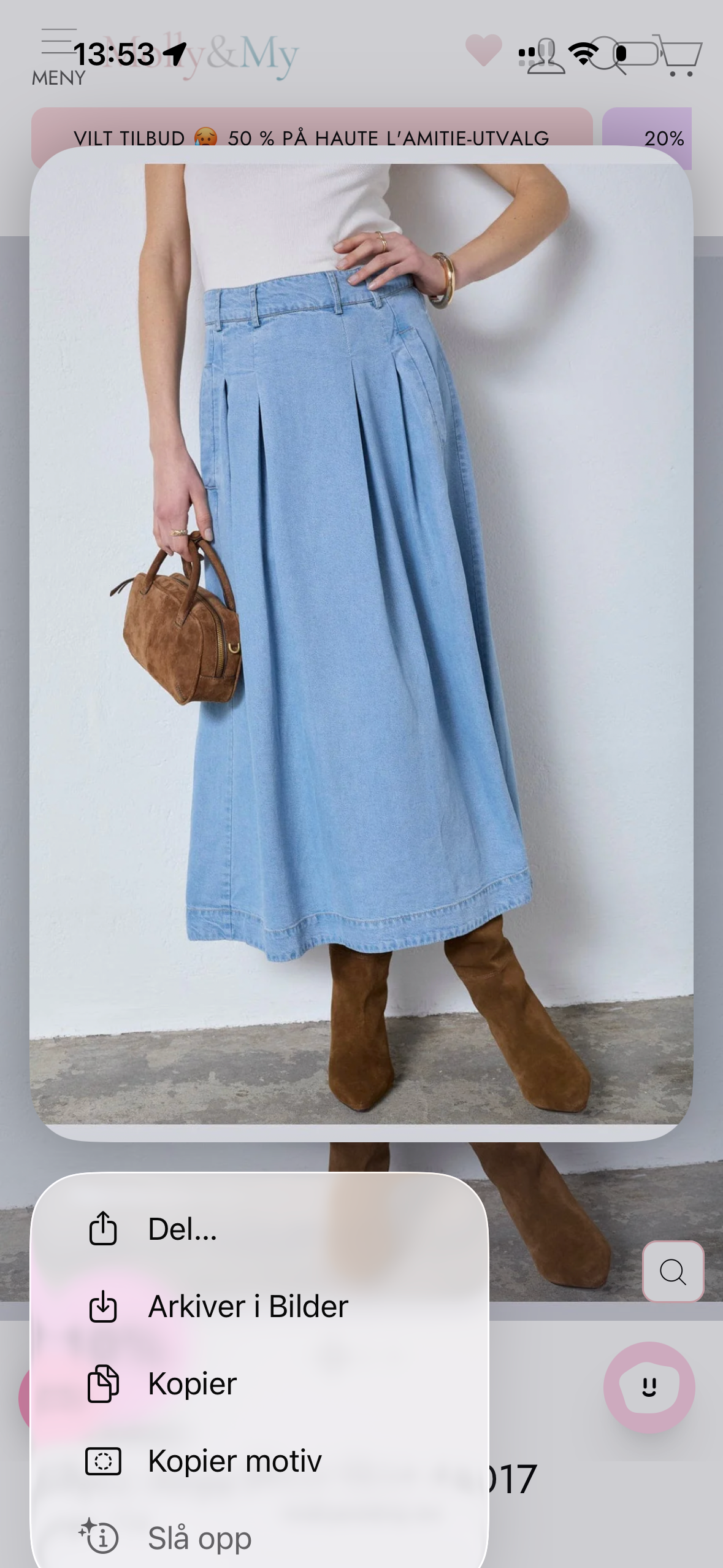 Tillycc Anya Pleat Skirt