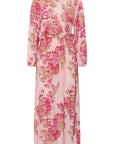 Pollyanasz Dress i poppy shaded flower i viskose, kjole fra Saint Tropez hos Image Mandal