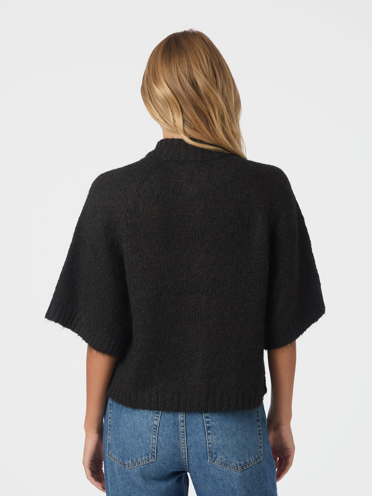 benuuta fluffy knit cardigan