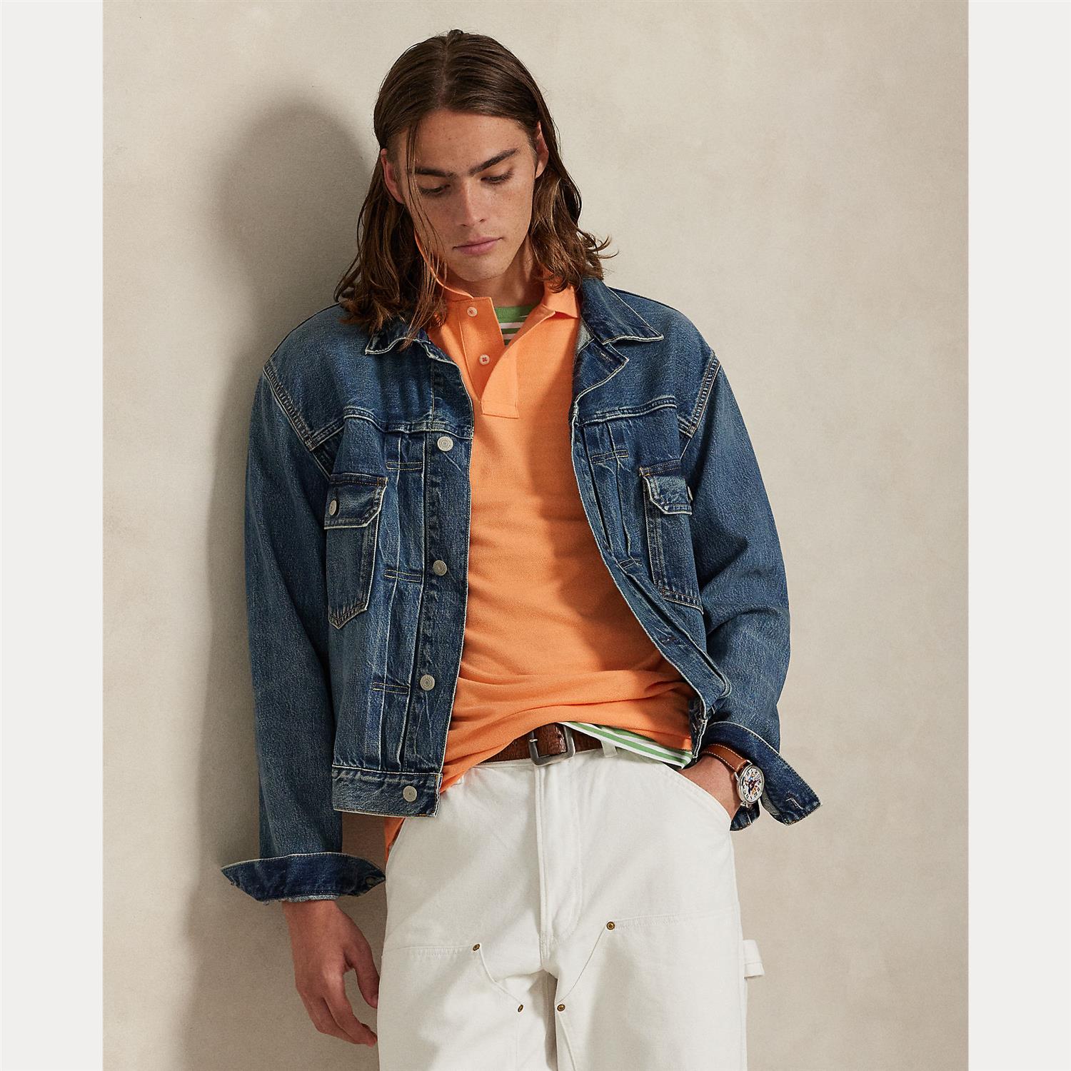 Sskccmslm1-Short Sleeve-Knit i oransje bilde 14, skjorte fra Polo Ralph Lauren hos Image Mandal