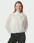 Dorellie Dot Blouse