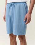 stripe jaquard shorts