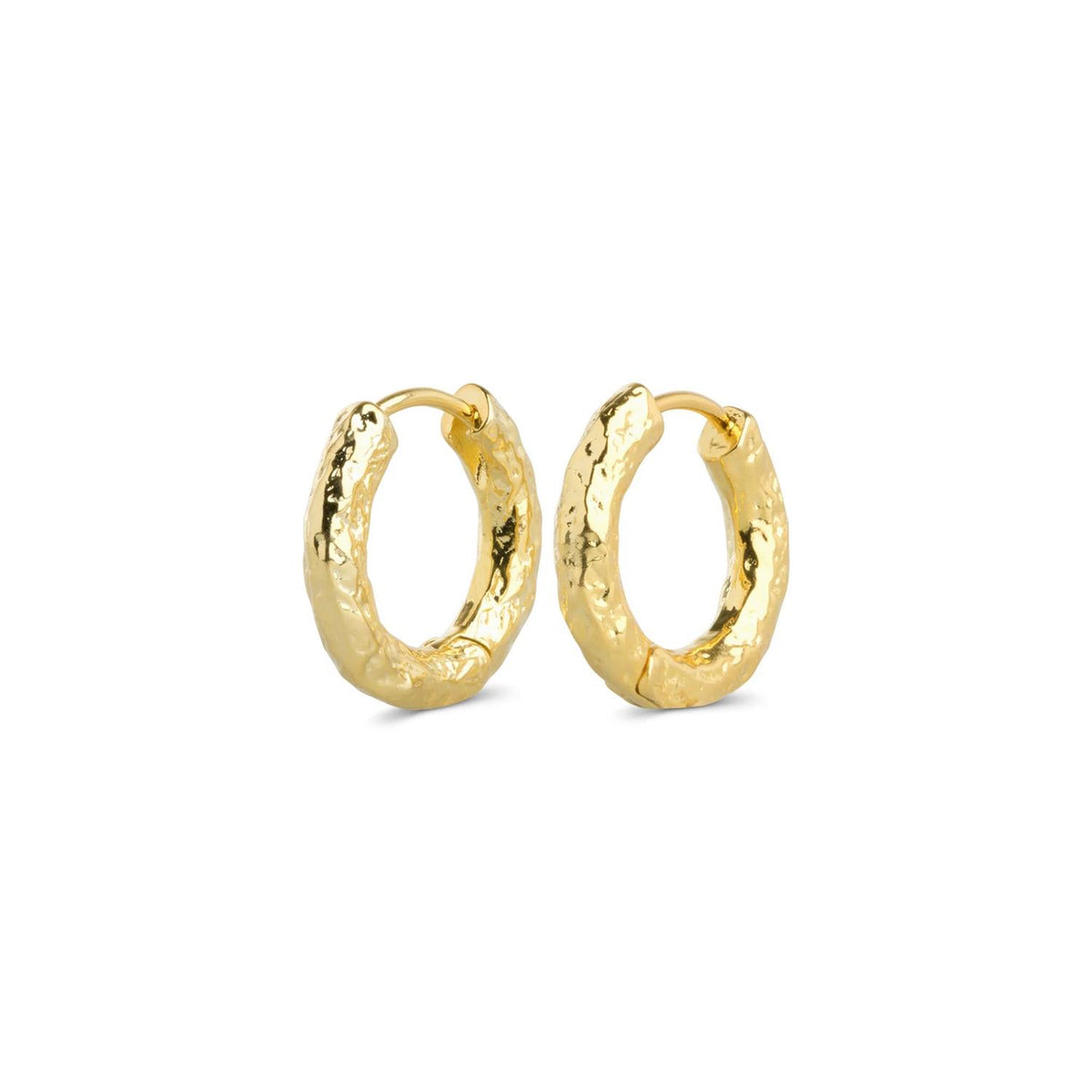 Hildur - Organic Hoop Earrings Stainless Steel