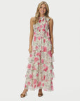 Marli Big Flower Dress på modell, kjole fra Neo Noir hos Image Mandal