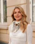 Adelina Paisley Knit Scarf