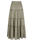 Felicia Voile Skirt sett fra siden, skjørt fra Neo Noir hos Image Mandal
