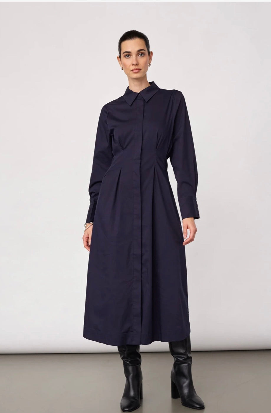 Sannacc Shirt Long Dress
