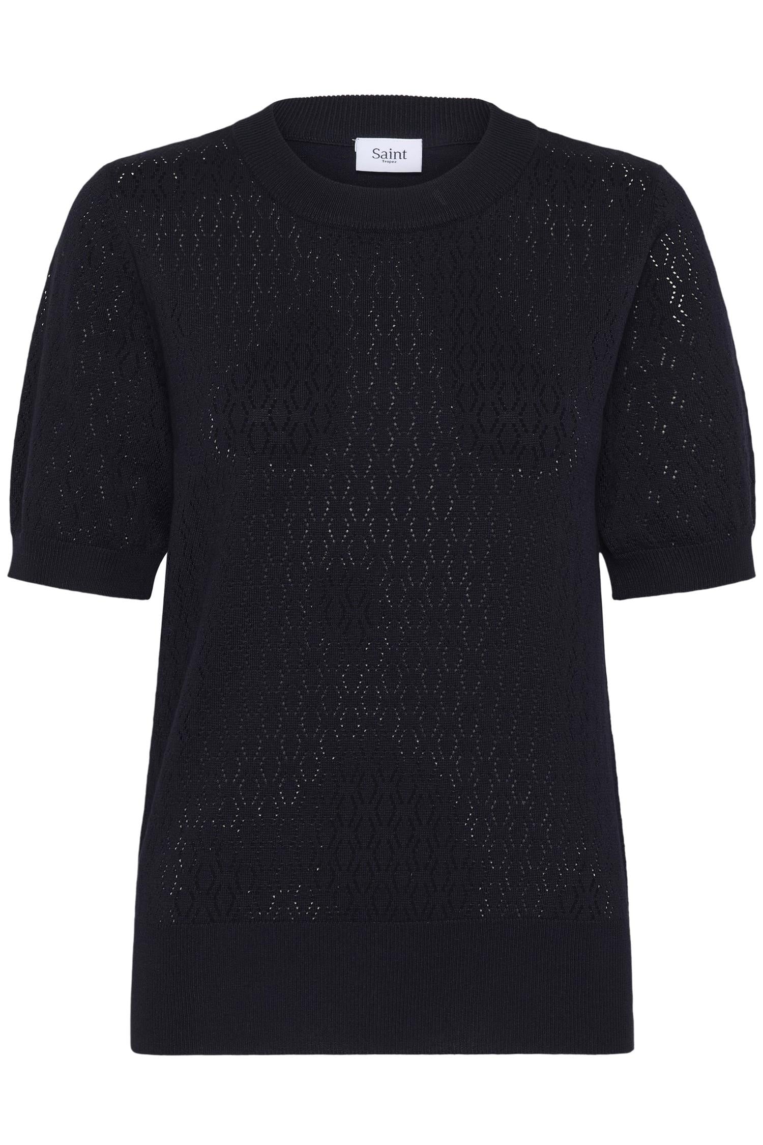 Milasz Pointelle Ss Pullover