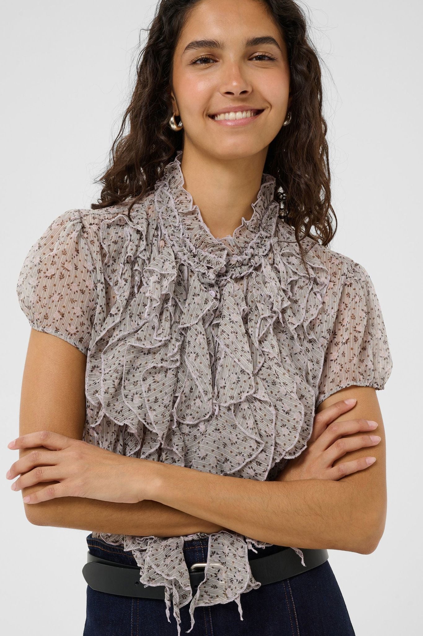 Liljasz Crinkle Ss Shirt
