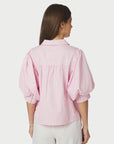 Etta Soft Stripe Stone Shirt